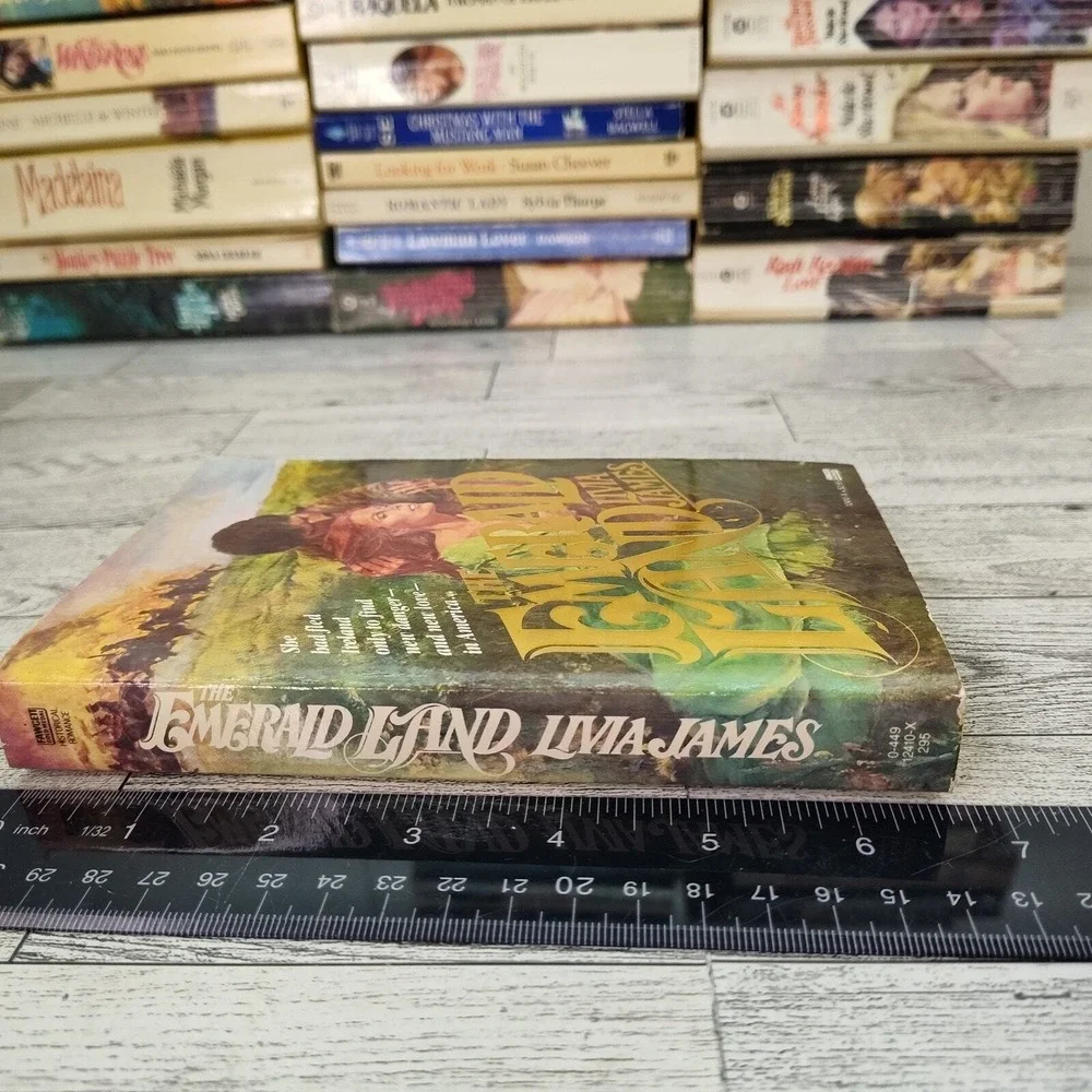Emerald Land Livia James‎ 1983 Ballantine Vintage Historical Romance PB